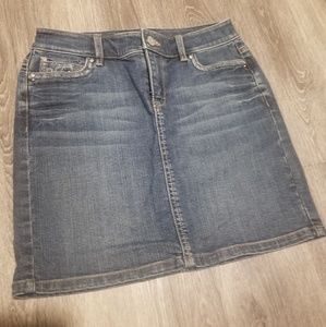 Women's jean skirt